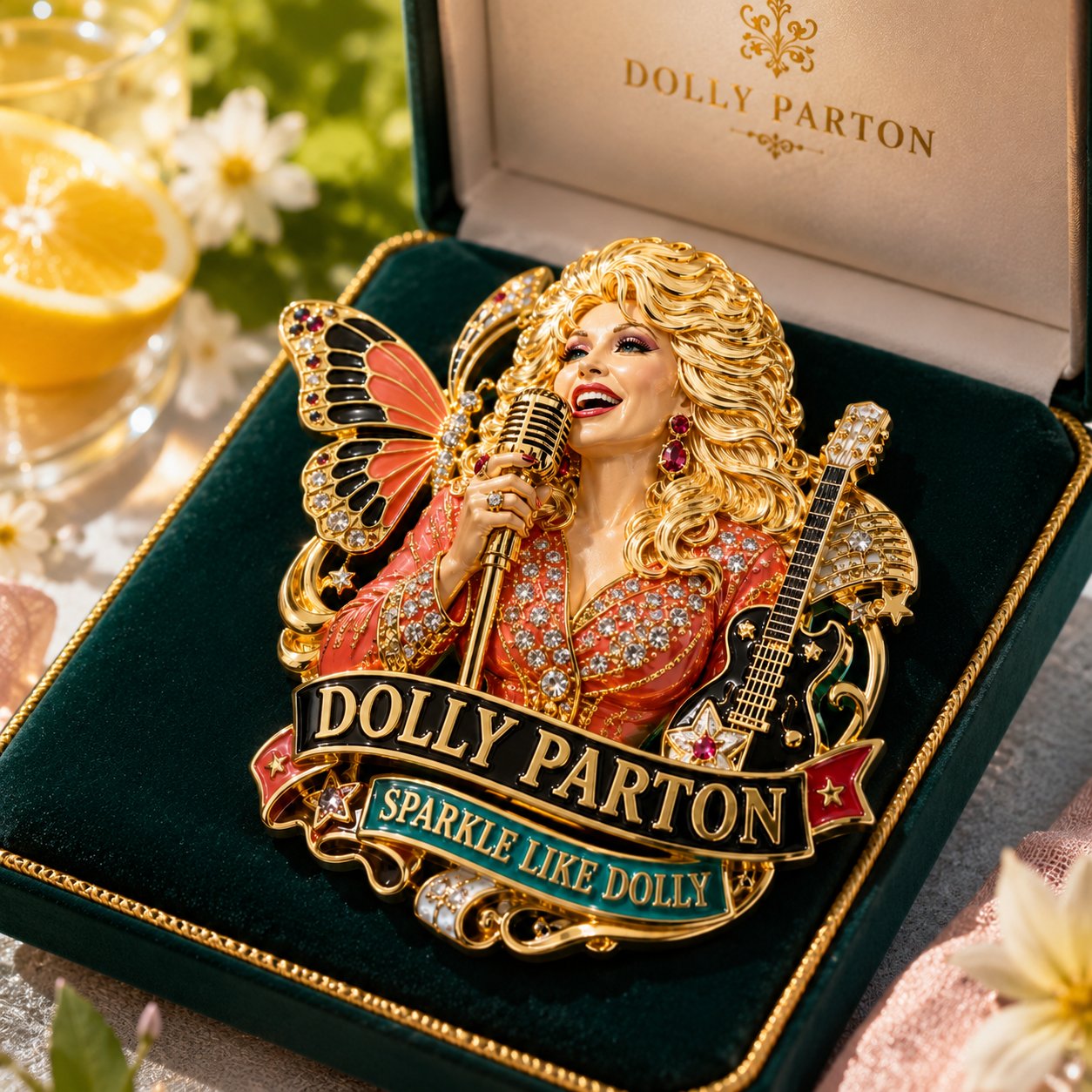 PREMIUM DLPT BROOCH LNTH