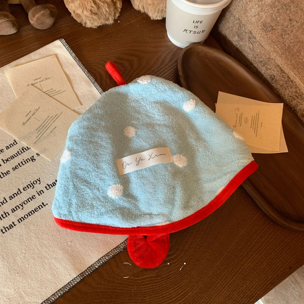 Thi Coral Fce Hand Towel Umbrella aped Kitchen Cloth Qui Dry Absorbent Happy Instant Small Rain Umbrella Towel