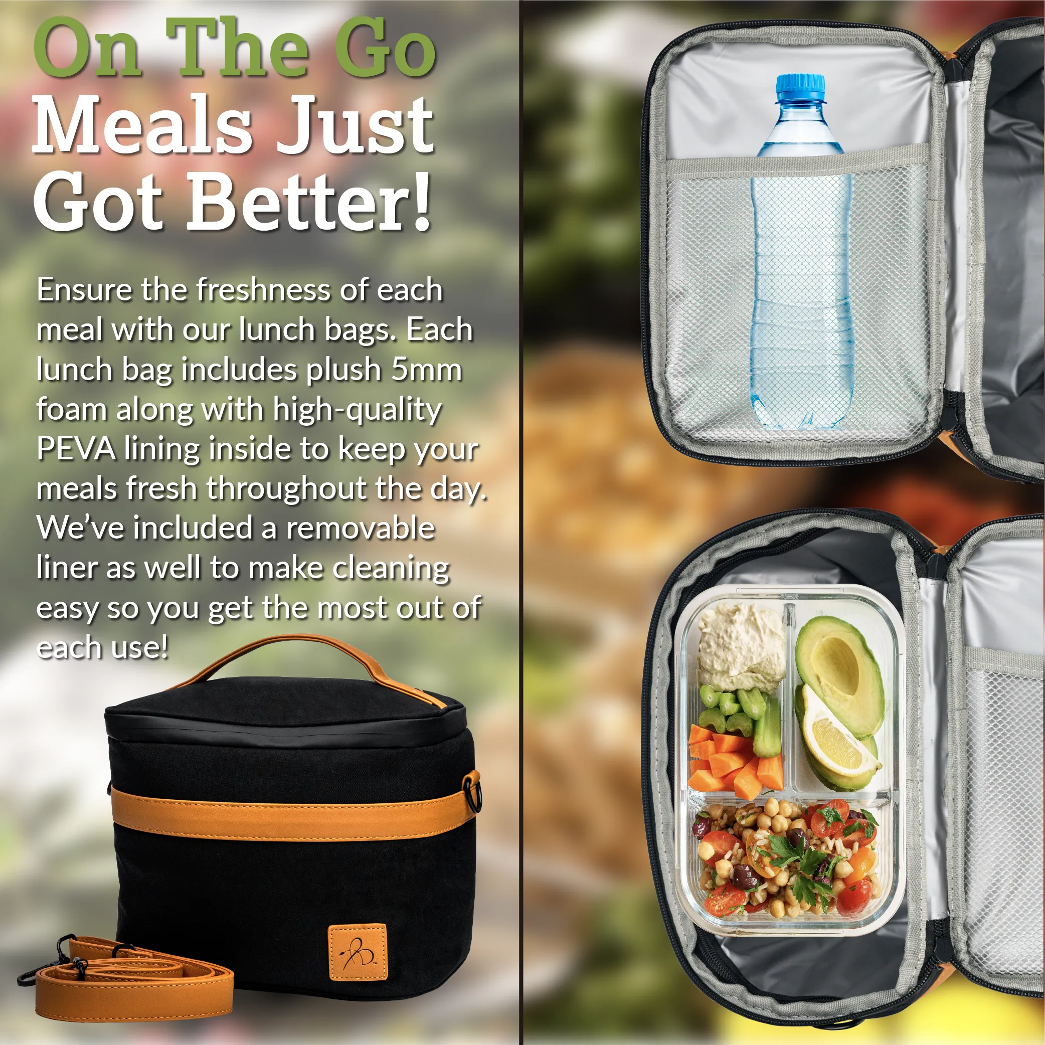 1-Meal Insulated Cooler Bag