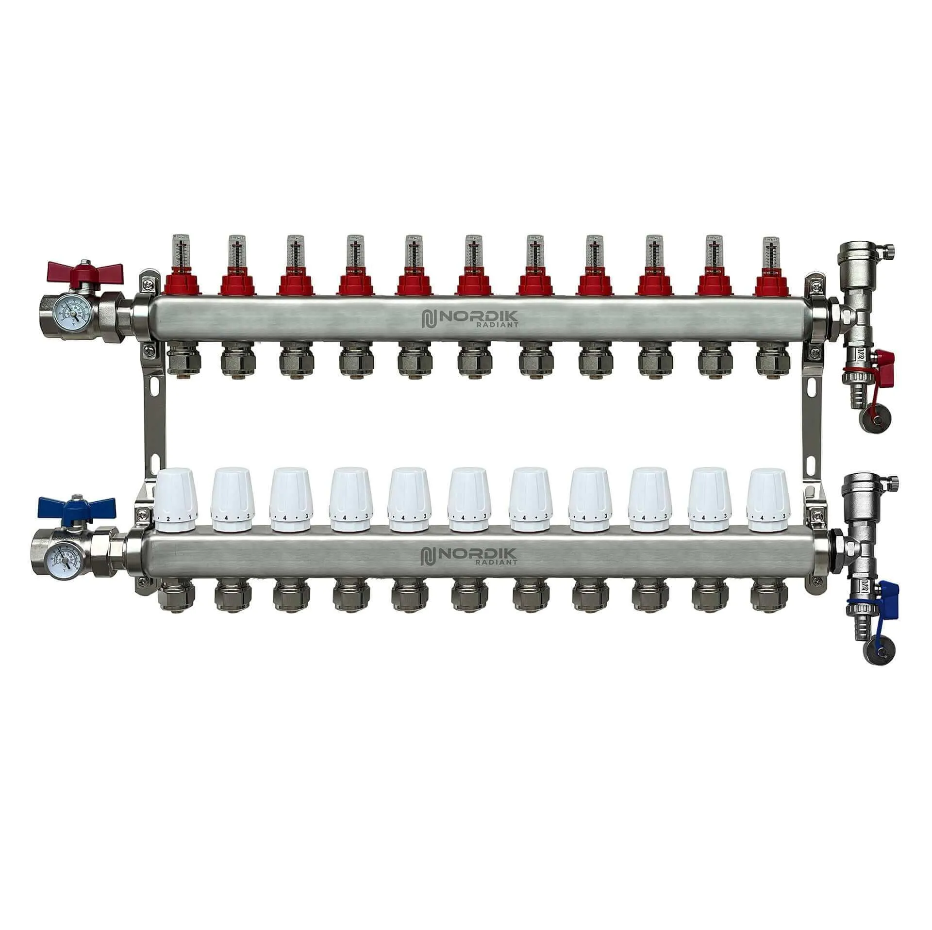 11-loops Stainless Steel Manifold