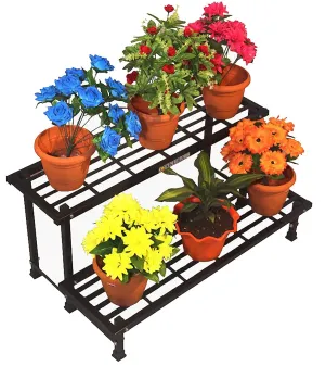 2-Step Metal Planter Stand