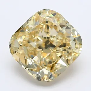 2.12Ct Intense Yellow VS2 IGI Certified Radiant Lab Grown Diamond