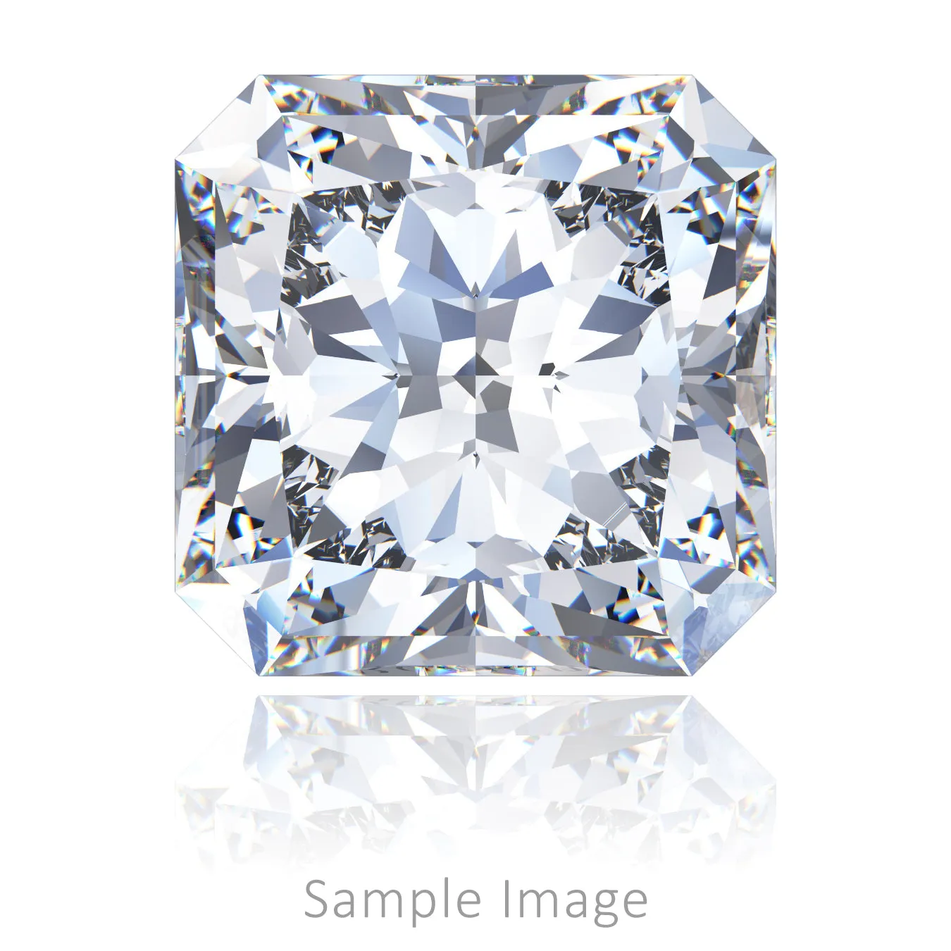 2.2 CT Lab-Grown Loose Diamond - Radiant (I-VVS2)