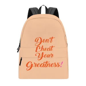 All Over Print Cotton Backpack