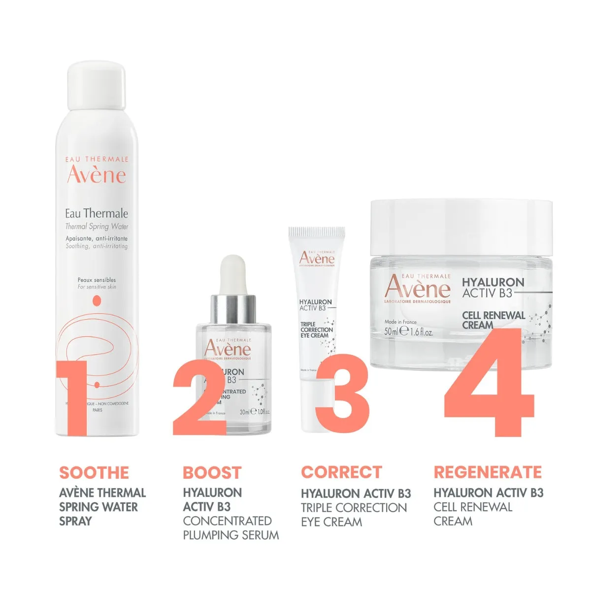 Avène Hyaluron Activ B3 Cellular Renewal Day Cream 50ml.