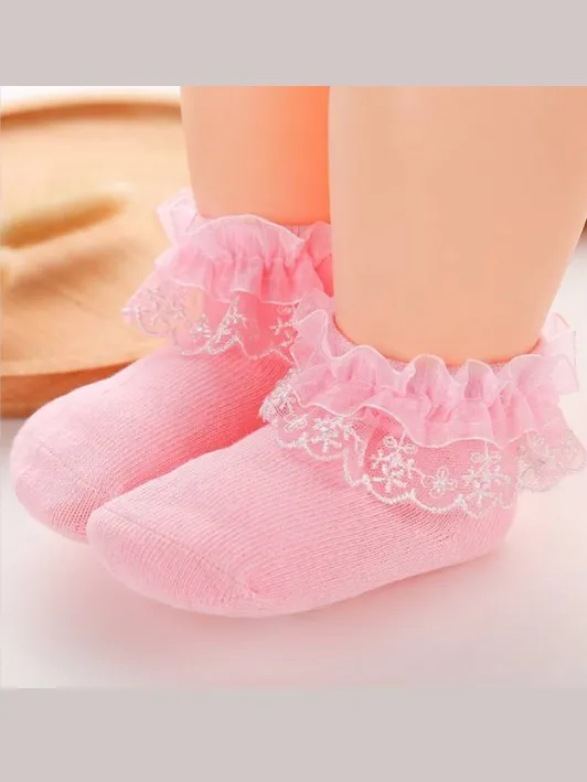 Baby Beautiful Lace Socks