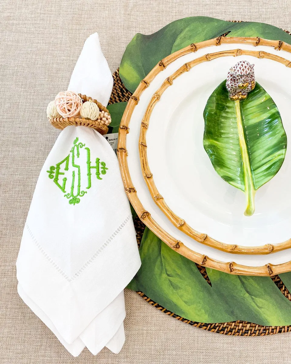 Bamboo Natural Dessert/Salad Plate