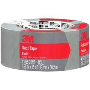 Basic Duct Tape Silver 1.88in x 55yd