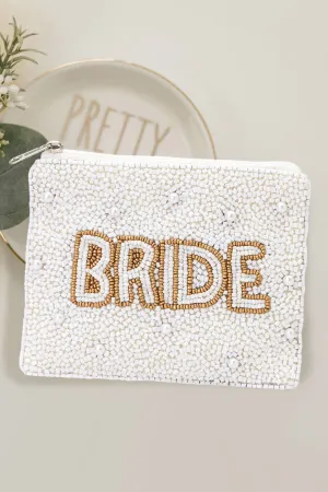 BEADED 'BRIDE' BAG