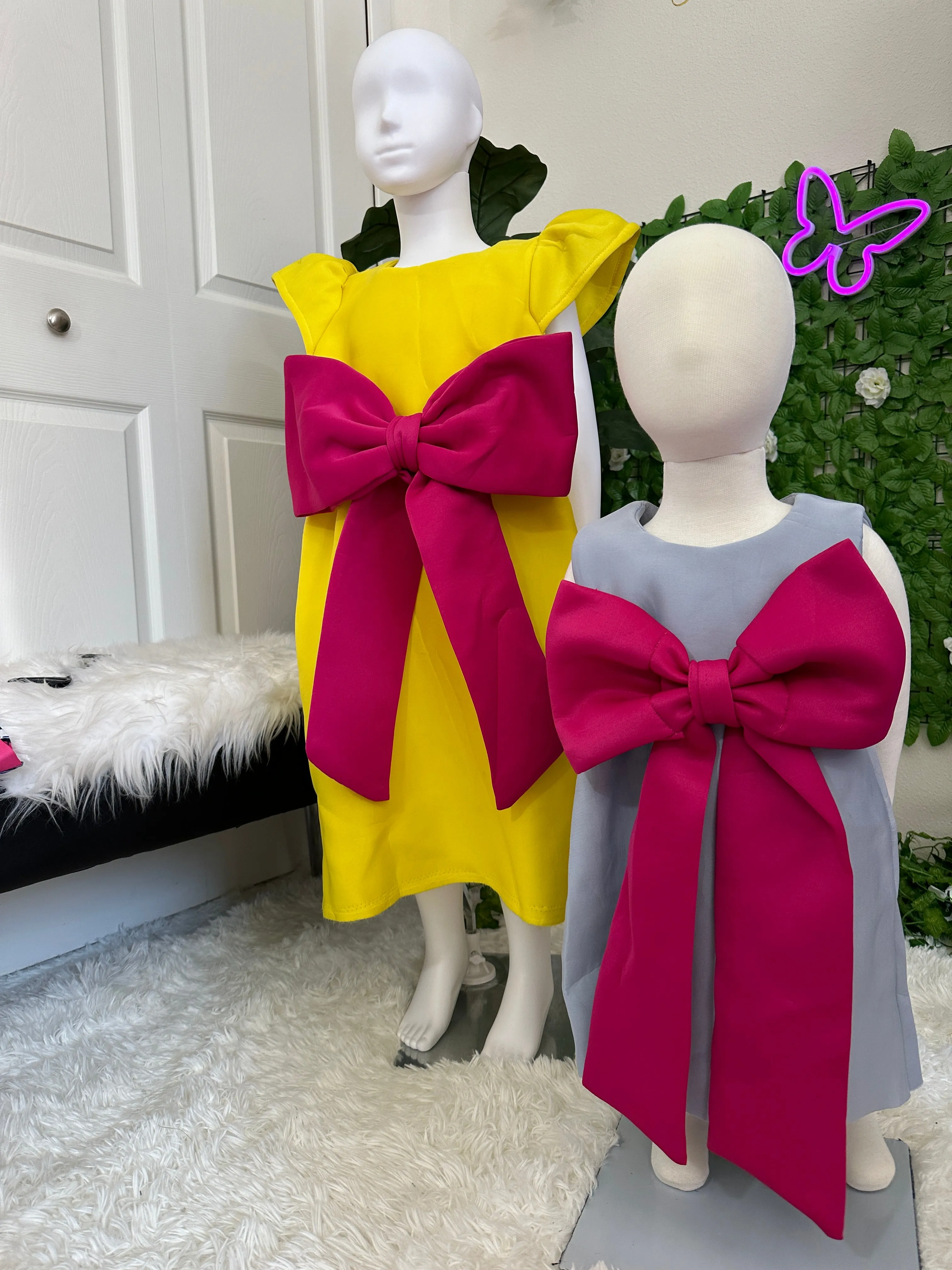 Beautiful 3D Bow Dresses