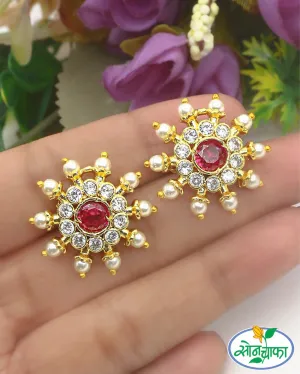 BEAUTIFUL FLORAL EARRINGS