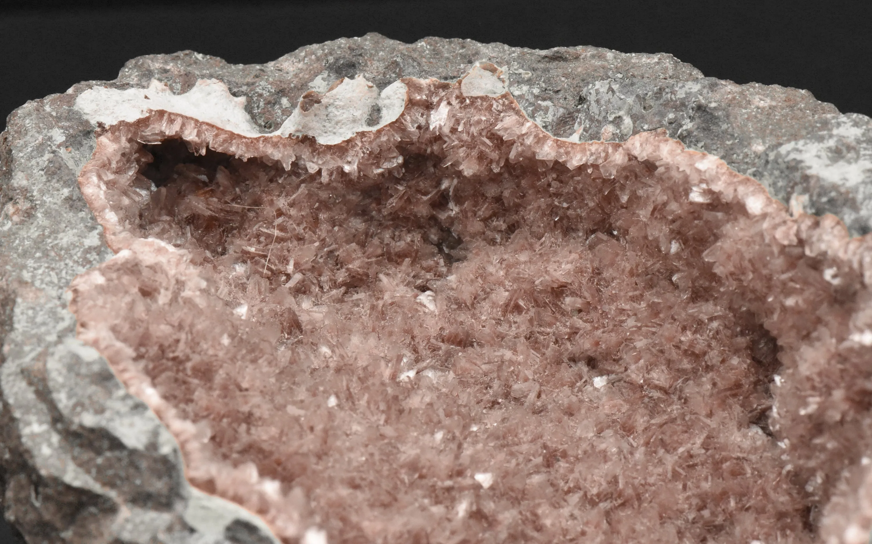 Beautiful Heulandite Geode - India