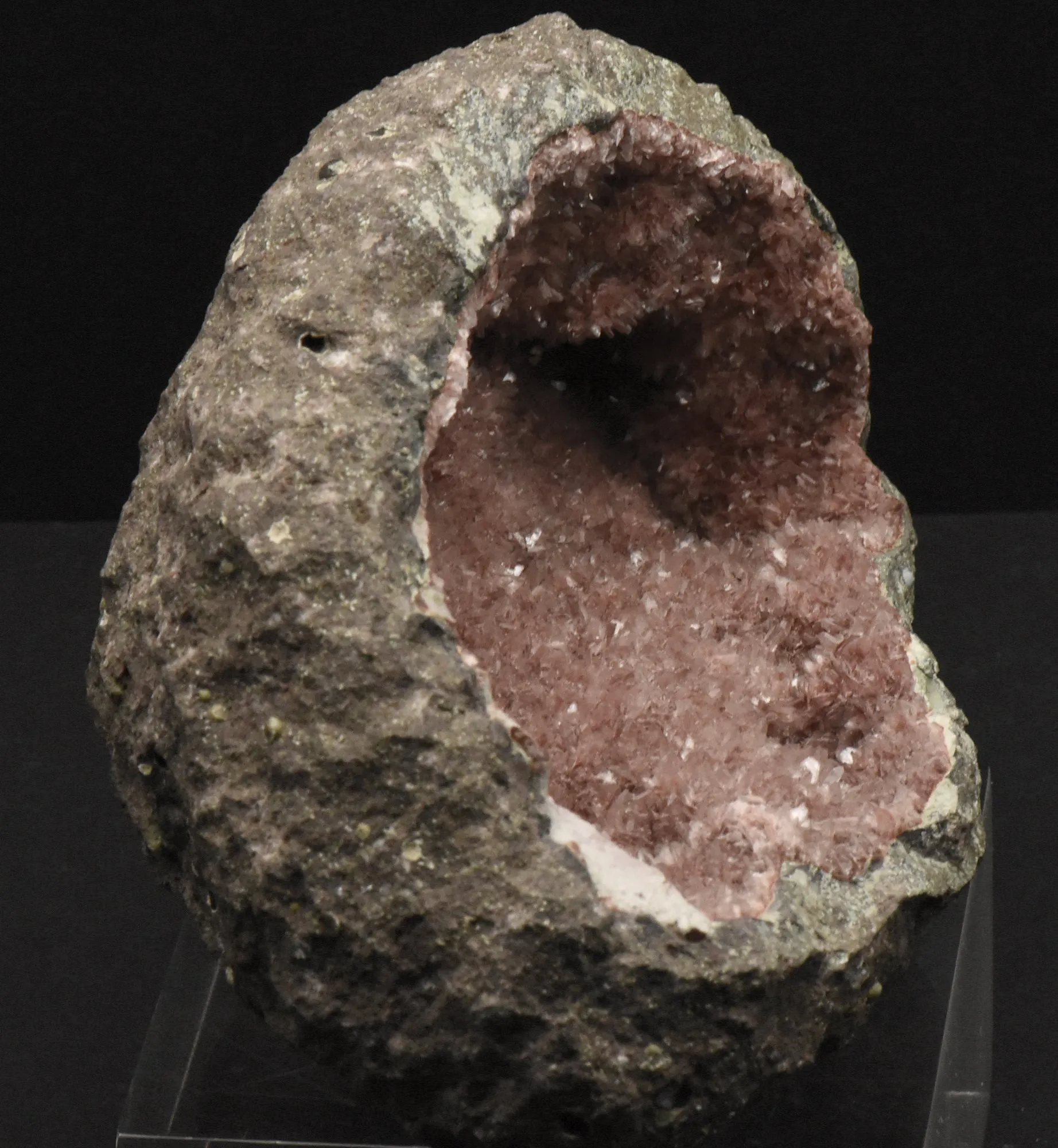 Beautiful Heulandite Geode - India