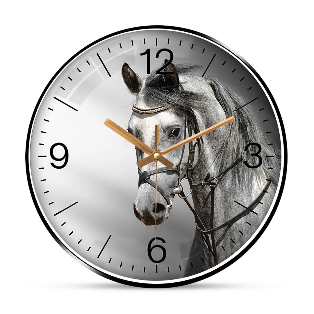 Beautiful horse wall clock