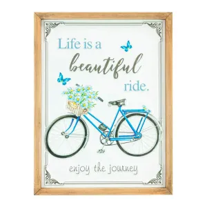 Beautiful Life Bike Sign