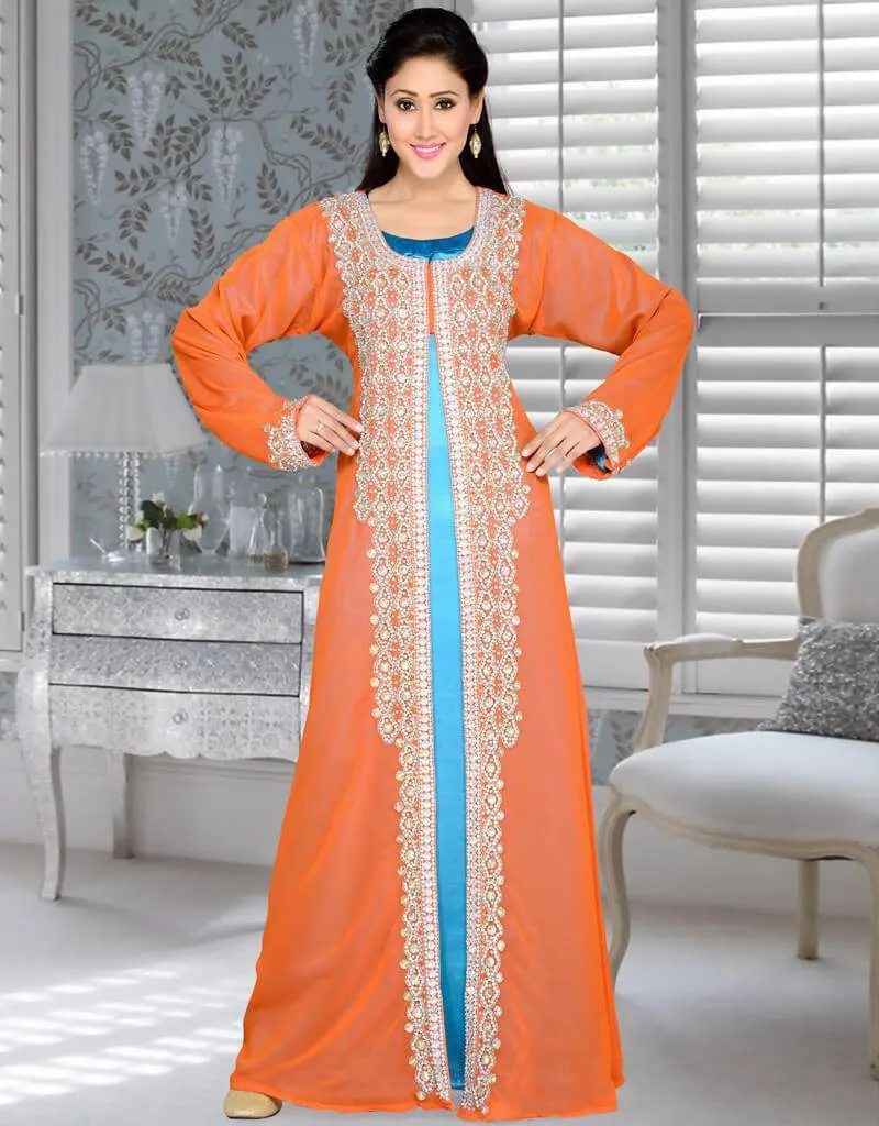 Beautiful muslim kaftan dress