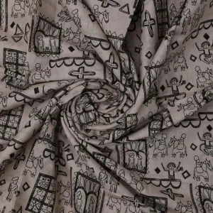 Beautiful Quirky Printed Fabric