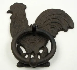 Beautiful Rooster Door Knocker