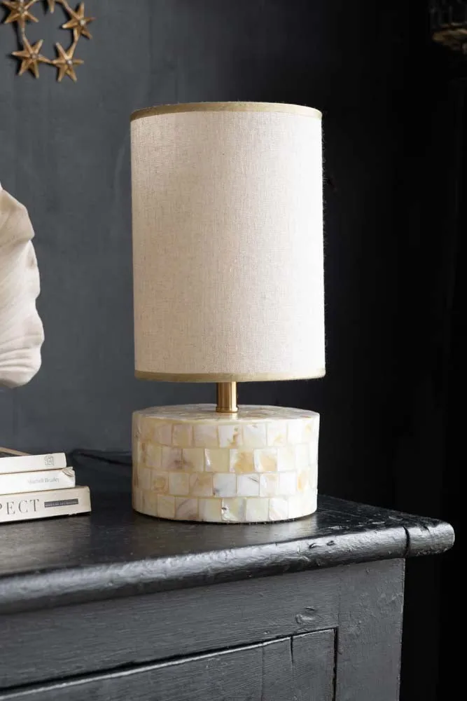 Beautiful Shell Table Lamp