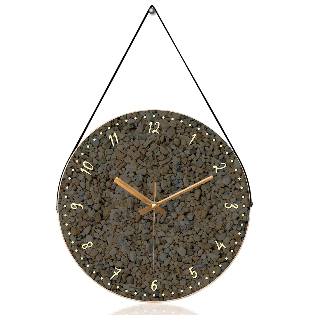 Beautiful stone wall clock