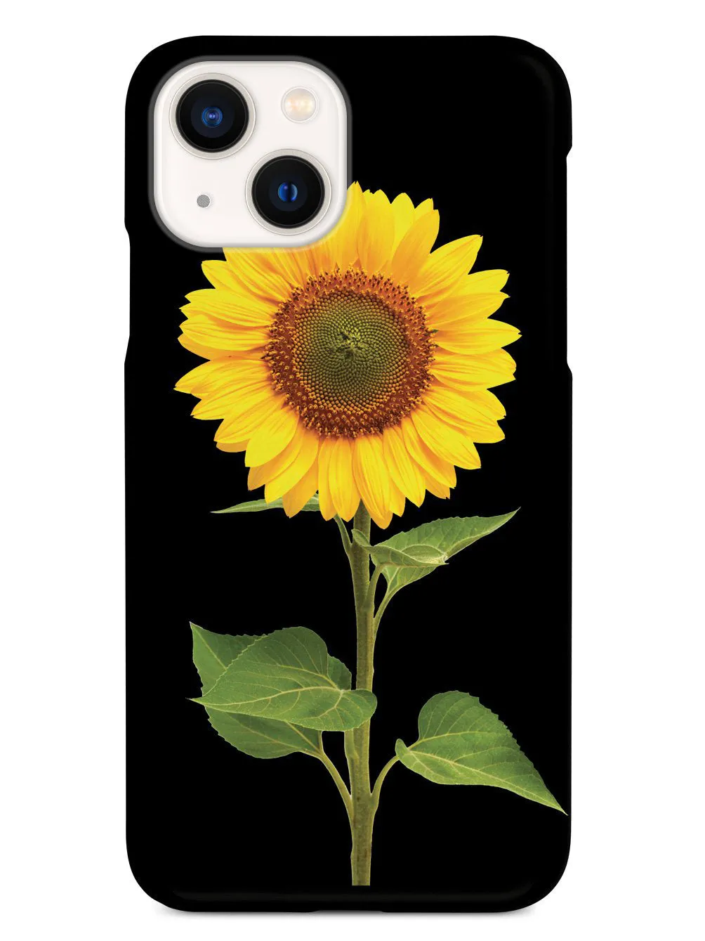 Beautiful Sunflower - Black Case