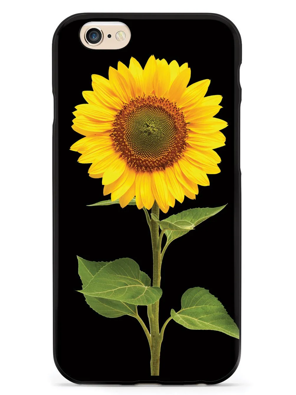 Beautiful Sunflower - Black Case