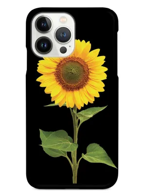 Beautiful Sunflower - Black Case