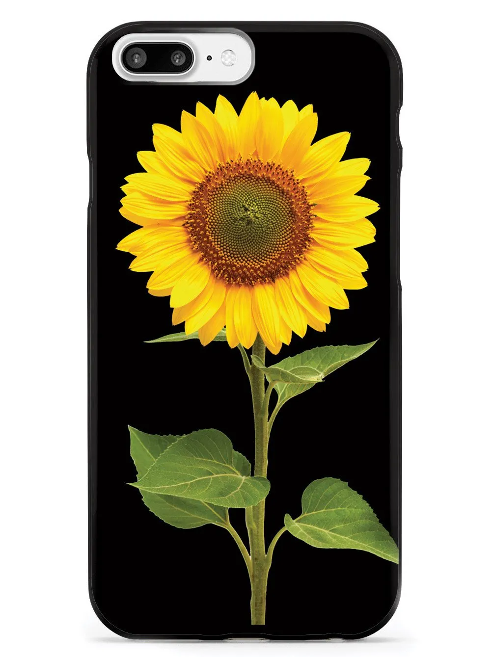 Beautiful Sunflower - Black Case