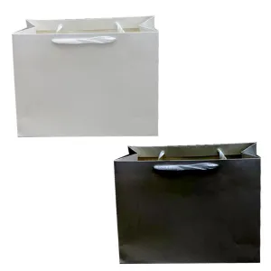 Black Or White Gift Bag - 40cm x 28cm x 12cm