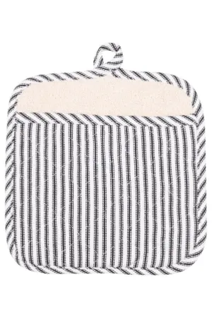 Black Stripe Potholder