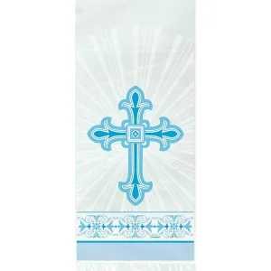 Blue Radiant Cross - Cello Bags 20/pkg.