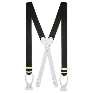 Boxcloth Braces in Black