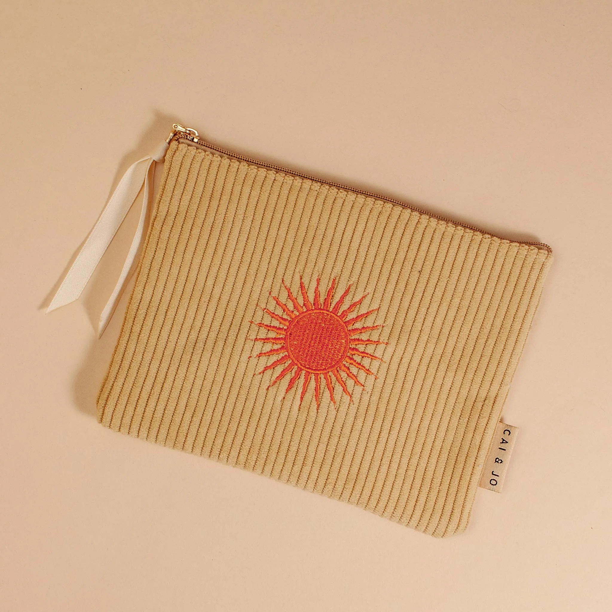 Cai & Jo Corduroy Pouch