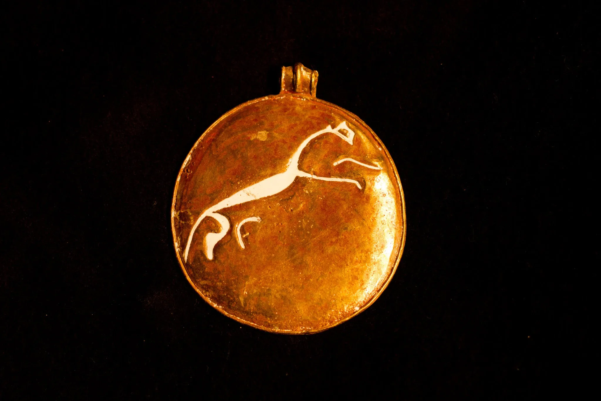 Celtic Pendant - Uffington white horse - X-13