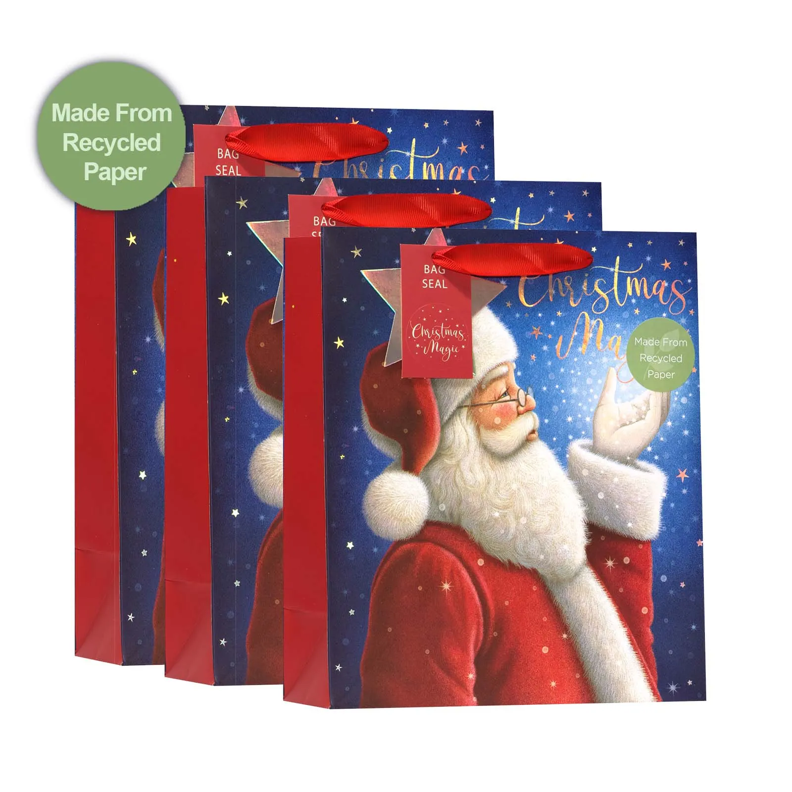 Christmas Santa's Wish Gift Bag