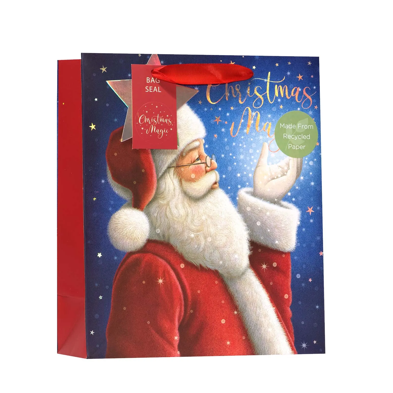 Christmas Santa's Wish Gift Bag