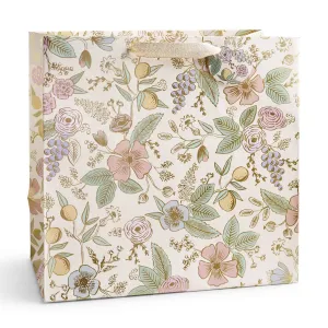 Colette Cream Floral Gift Bag by Rifle Paper Co