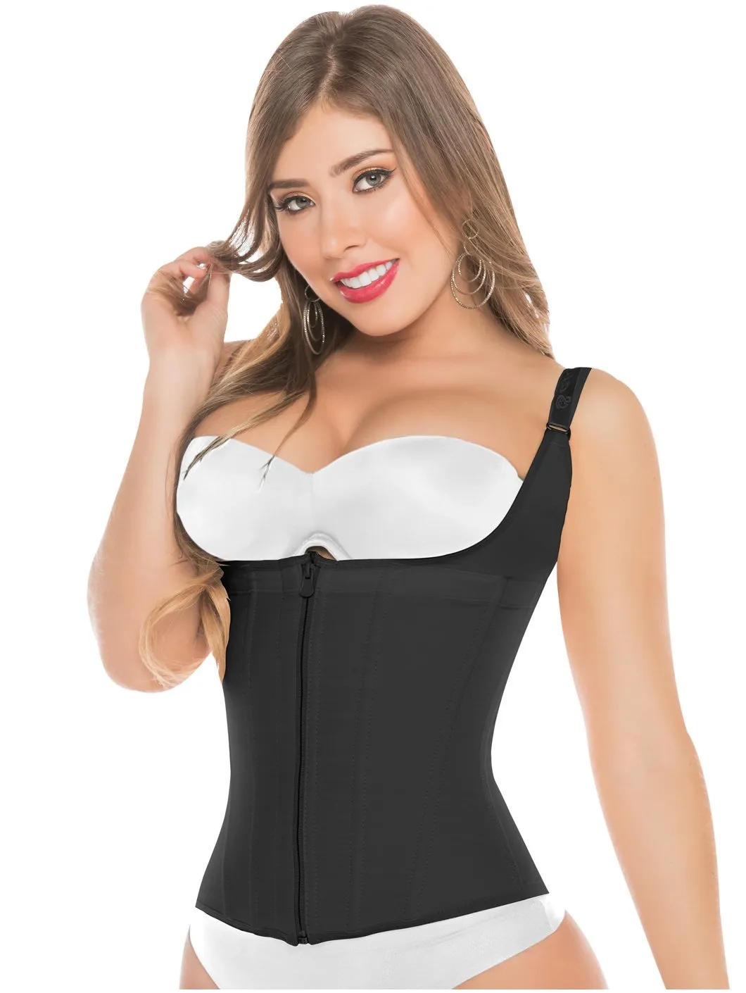 Colombian Tummy Control Vest Shaper Fajas Salome 313