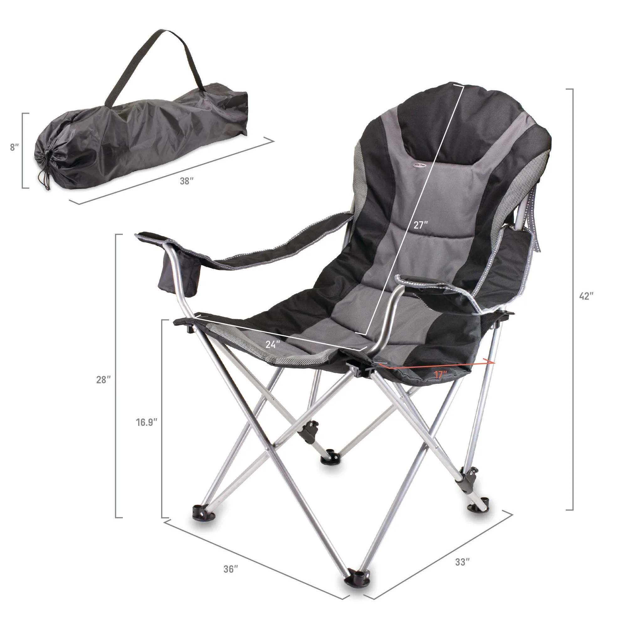 Colorado Rockies - Reclining Camp Chair