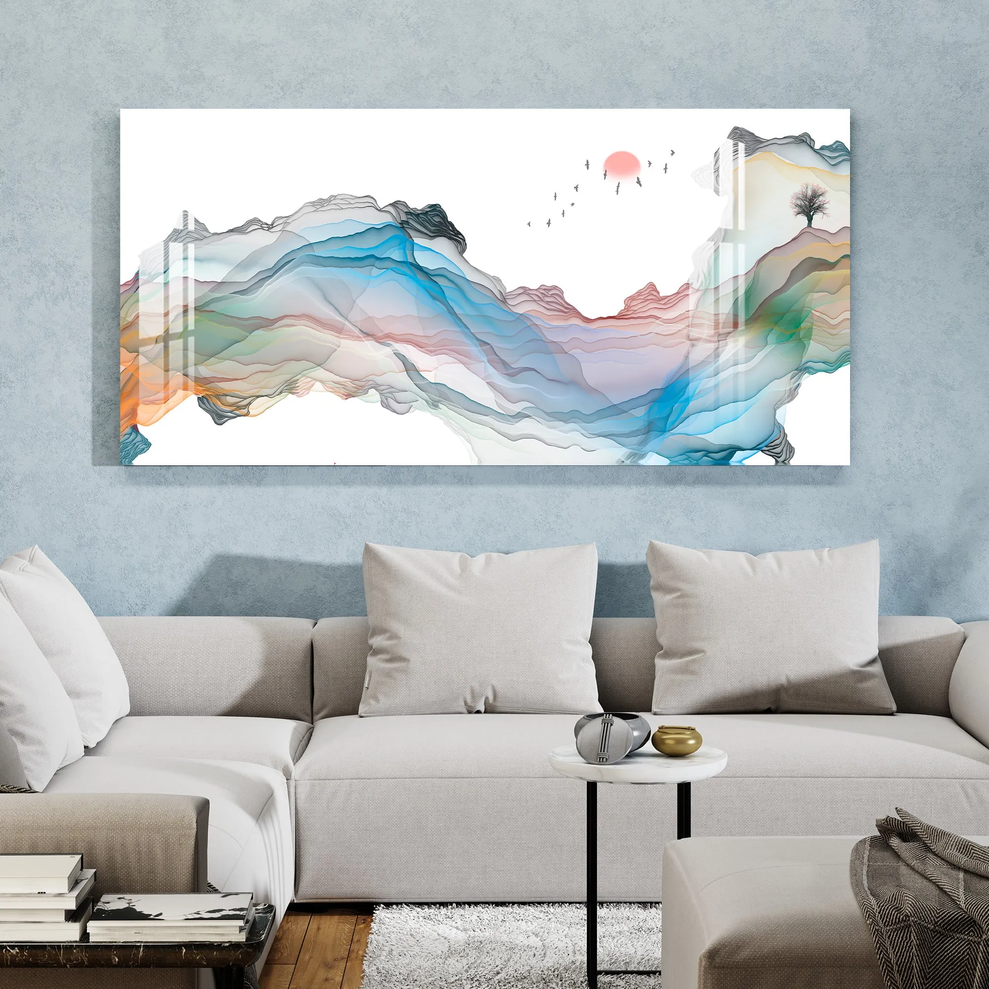 Colorful Surroundings Acrylic Wall Art