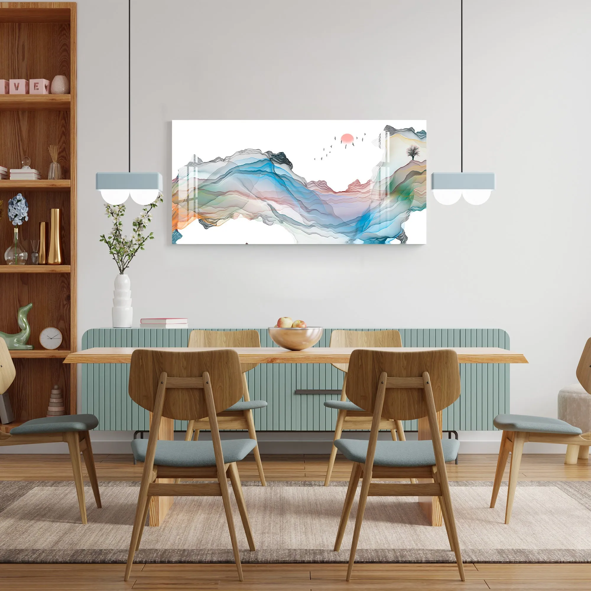 Colorful Surroundings Acrylic Wall Art