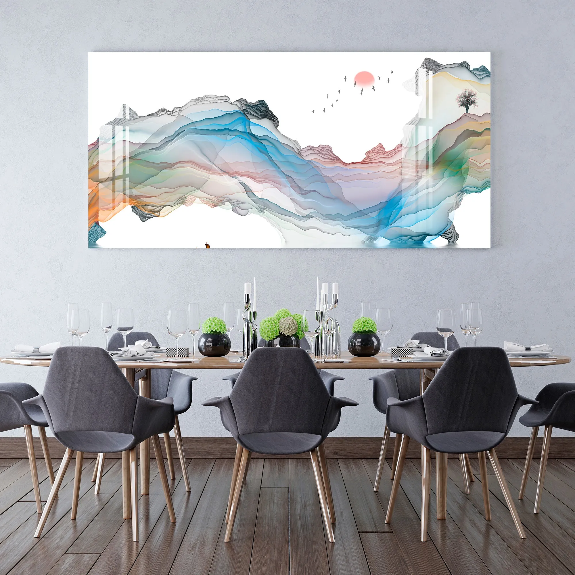 Colorful Surroundings Acrylic Wall Art