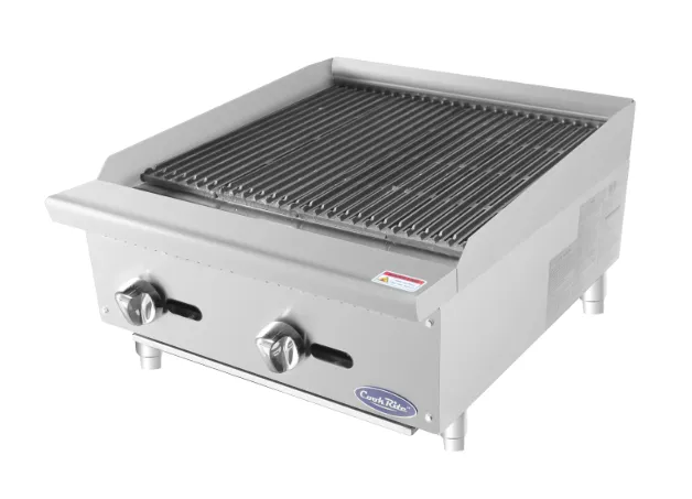 Cook-Rite Countertop CharBroiler 24in Natural Gas ATRC-24