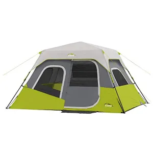 CORE 6 Person Instant Cabin Tent | Portable Large Pop Up Tent