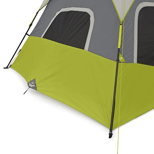 CORE 6 Person Instant Cabin Tent | Portable Large Pop Up Tent