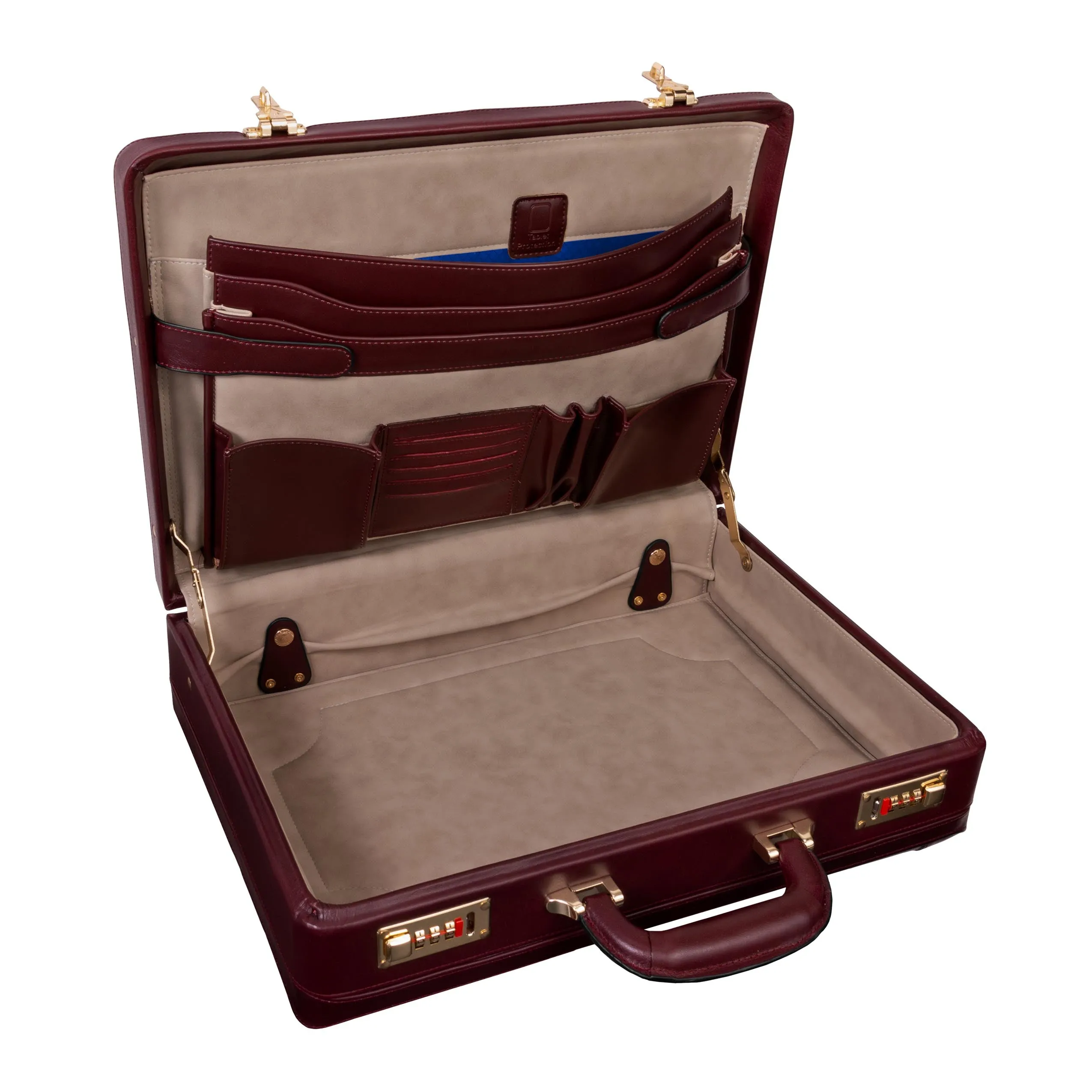 COUGHLIN | 5” Leather Expandable Attaché Briefcase