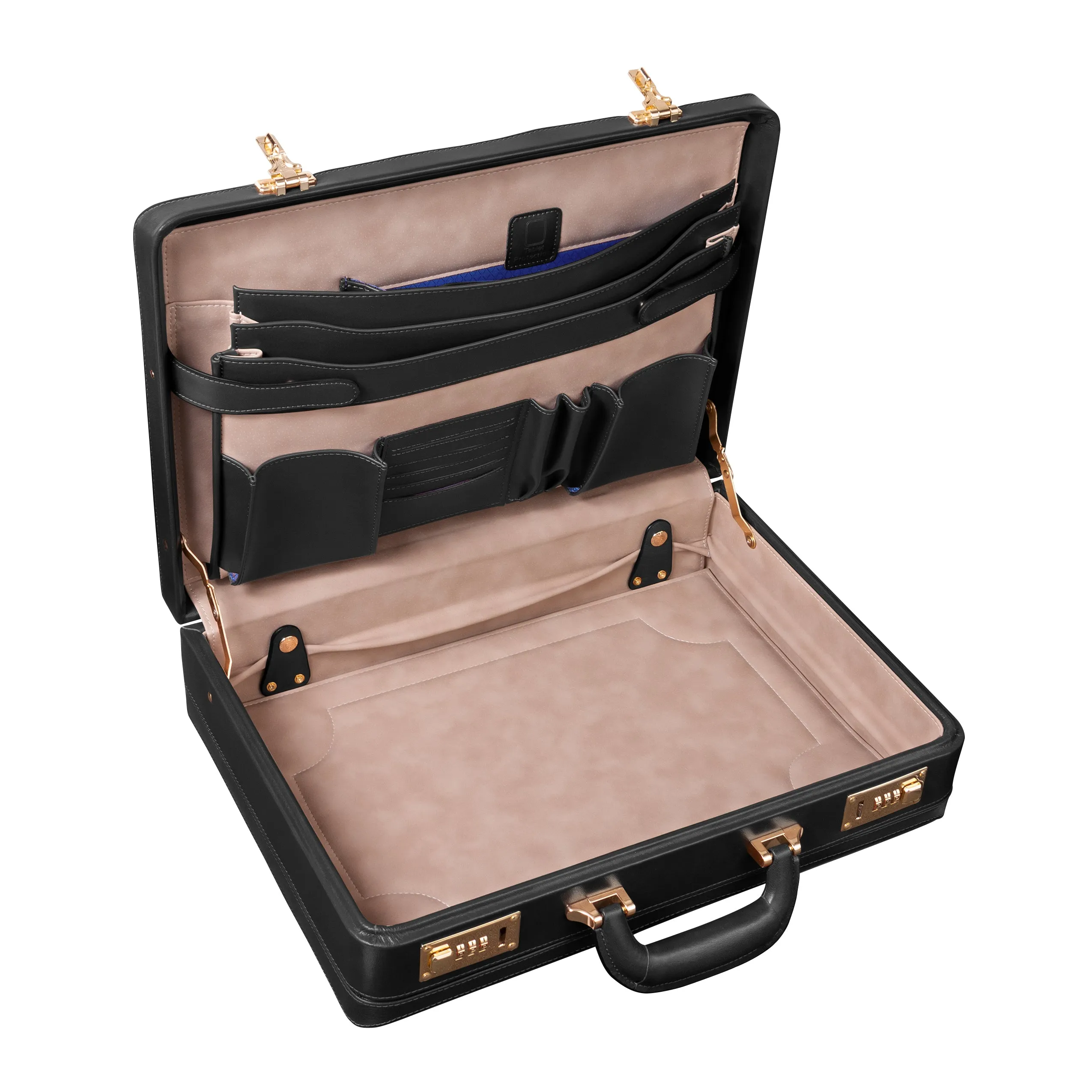 COUGHLIN | 5” Leather Expandable Attaché Briefcase