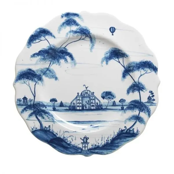 Country Estate Delft Blue Conservatory Dessert/Salad Plate