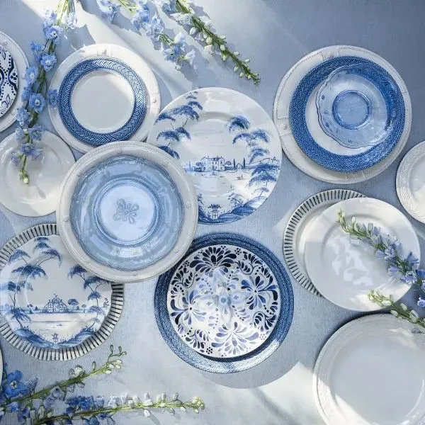 Country Estate Delft Blue Conservatory Dessert/Salad Plate