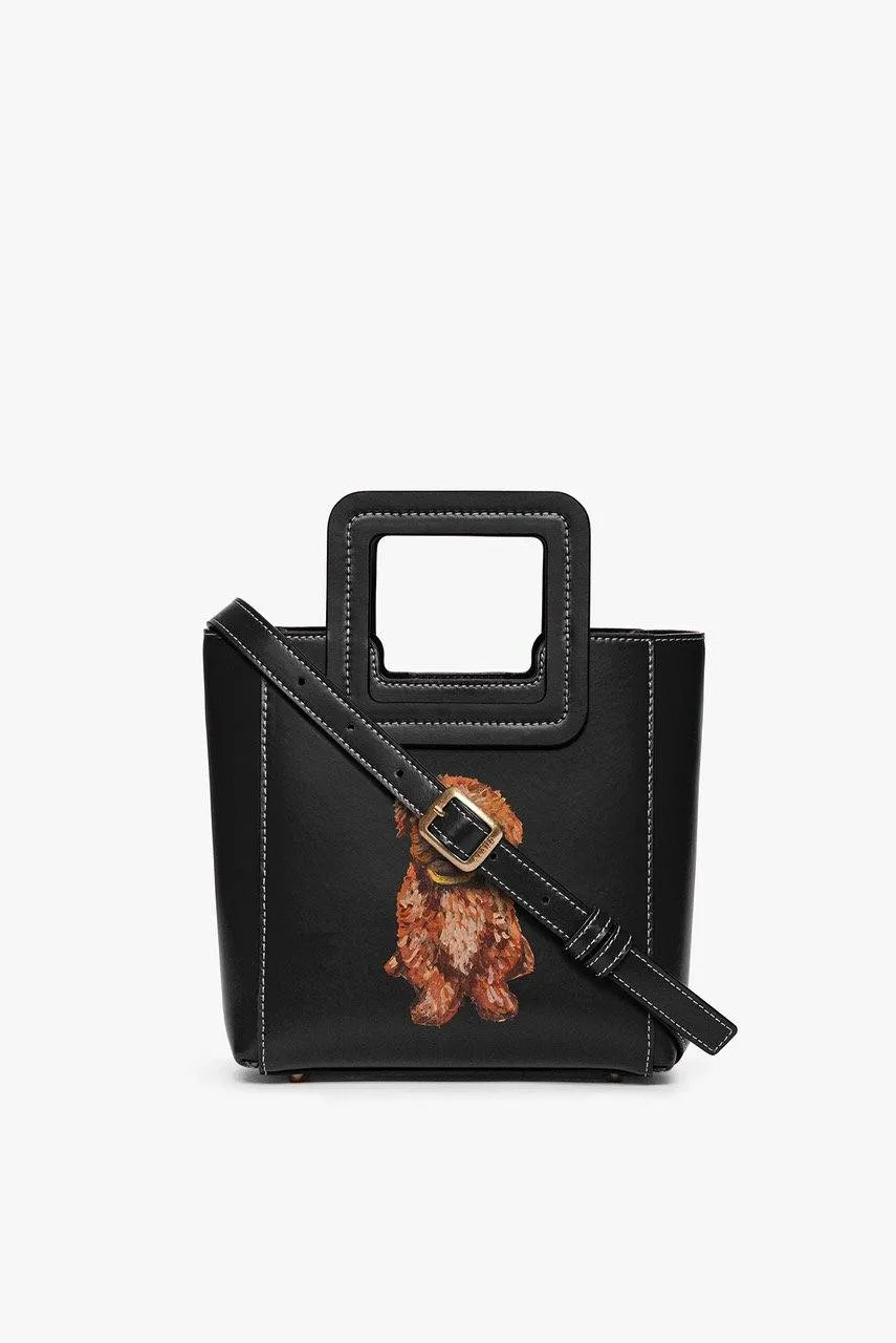 CUSTOM MINI SHIRLEY LEATHER BAG | BLACK